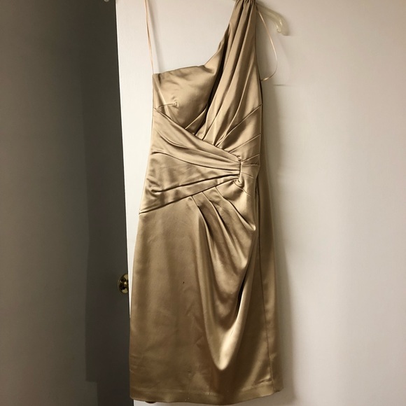 White House Black Market Dresses & Skirts - White House Black Market formal one shoulder dress